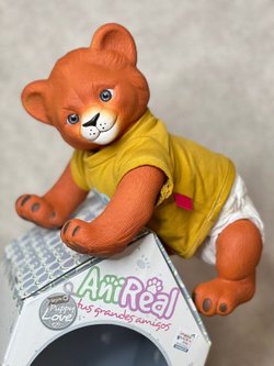 Игрушка мягконабивная 35см АниРеал Львенок (60108)