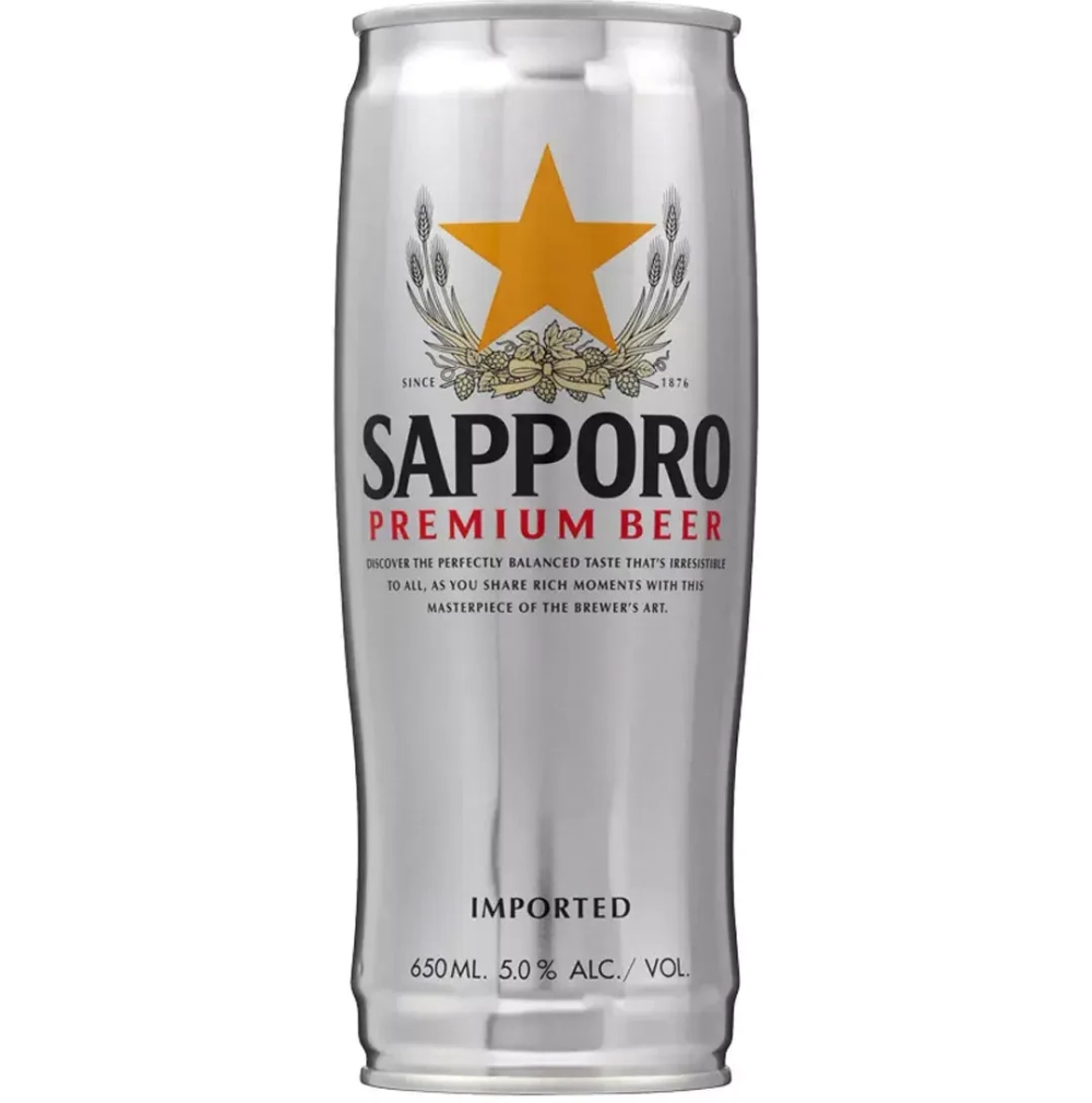 Пиво Sapporo Premium 0,65 л. in can
