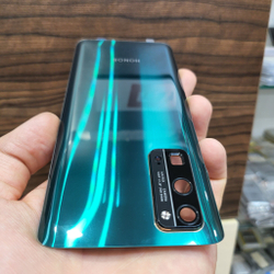 Крышка для Honor 30 Pro Plus - задняя стеклянная панель "хорошее качество" (зелёного цвета)