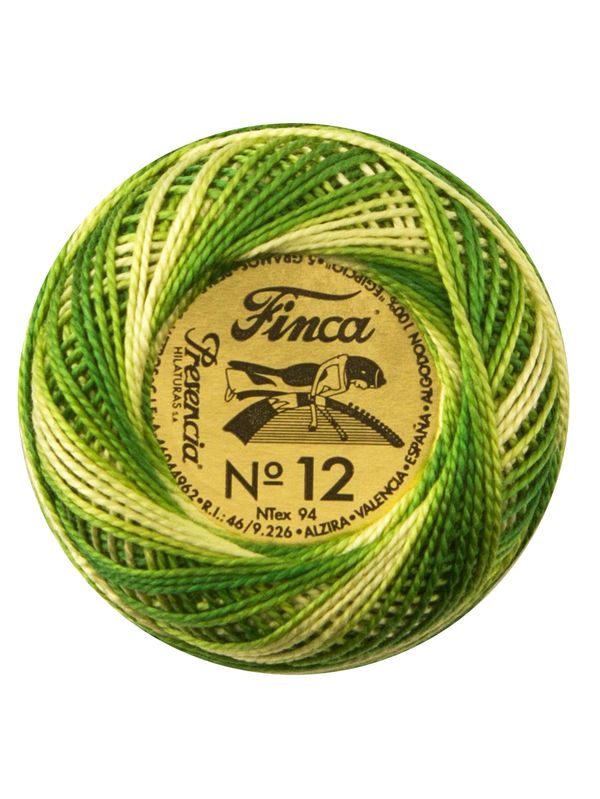 Мулине Finca №12 Perle (Жемчужное), цв. мультиколор 9865 / 1 мот. х 53 метра