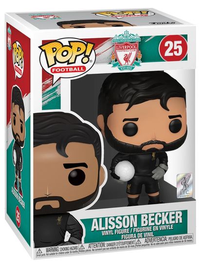Фигурка Funko POP! Football Liverpool Alisson Becker (25) 42787