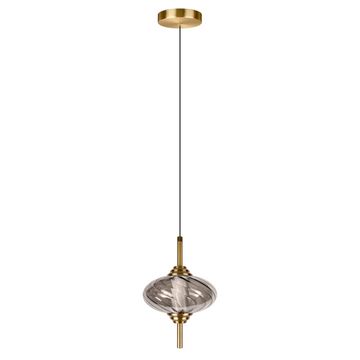 Подвесной светильник LED 30W 4000К 10421/C Smoke бронза/дымчатый Helix LOFT IT