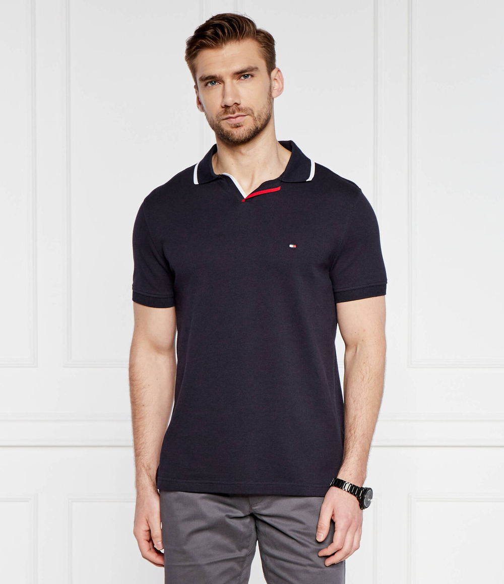 Поло TIPPED Tommy Hilfiger - темно-синий(MW0MW34772)