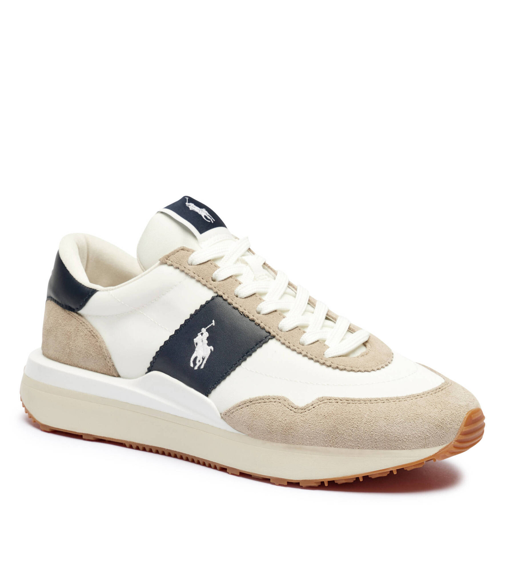 Кожаные кроссовки POLO RALPH LAUREN - белый(809940305)