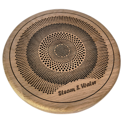 Динамик для сауны круглый SW 525 white, (Врезной белый, 8 ohm, 45w, диаметр 165мм) AMG