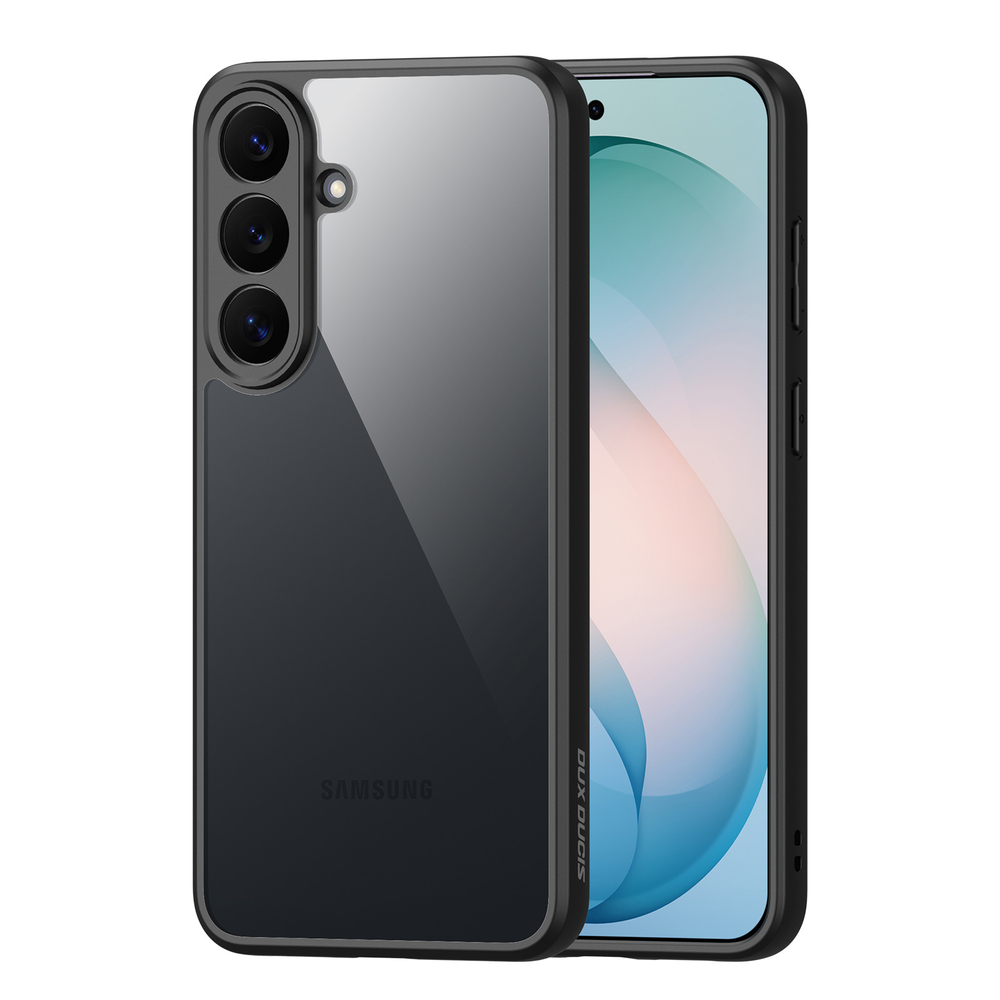 Чехол прозрачный с черными рамками для Samsung Galaxy S26 FE, серия Aimo Series от Dux Ducis