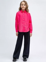Школьная рубашка классическая oversize