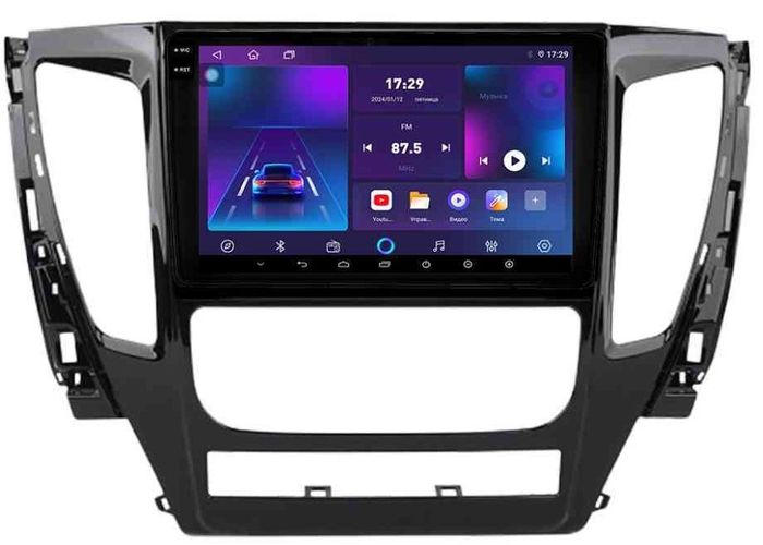 Магнитола для Mitsubishi Pajero Sport 3 2020-2024, Montero Sport - Parafar PF231RN2K на Android 13, Быстрая, QLED+2K, CarPlay, 4G SIM-слот