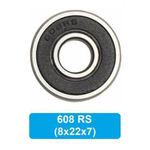 Подшипник 608 RS (8х22х7)