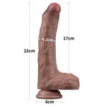 Фаллоимитатор Lovetoy Nature Cock (22×4,2 см) с двойной плотностью