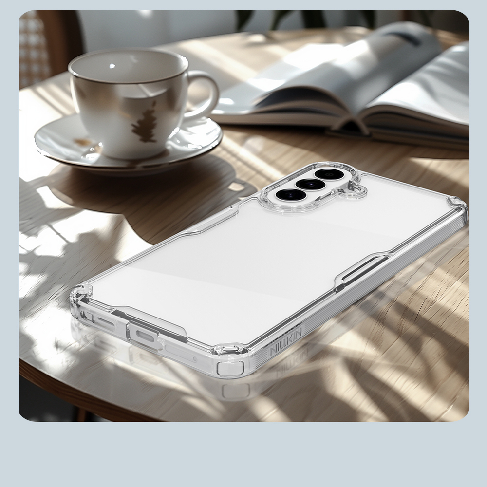 Прозрачный усиленный чехол для смартфона Samsung Galaxy A57, серия Nature TPU Pro от Nillkin