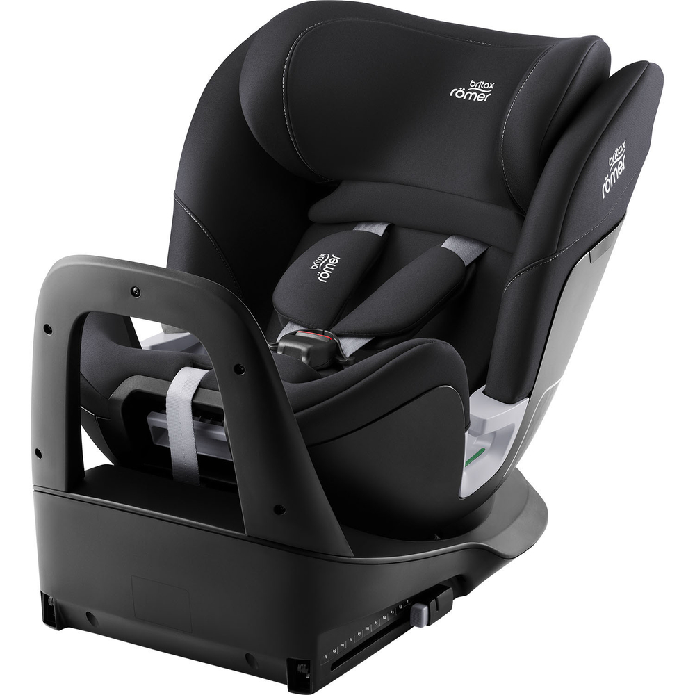 Автокресло 0+/1/2 Britax Roemer SWIVEL 2 Space Black, с рождения до 7 лет, 0-25 кг, поворотное, Isofix