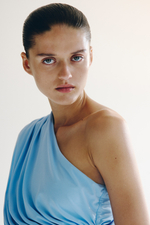 Топ на одно плечо с драпировкой — Тёмно-коричневый — H&M 1347262