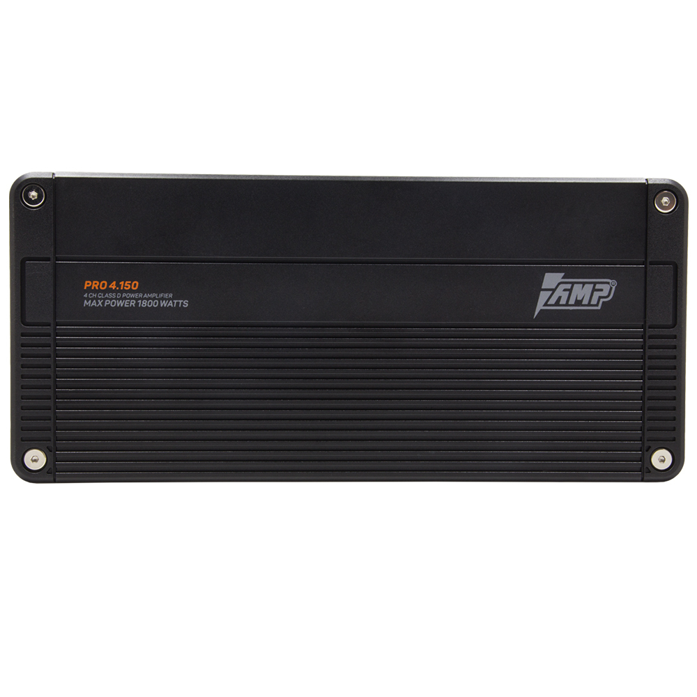 AMP PRO 4.150 (4 Ом-4x150 Вт, 2 Ом-4x230 Вт, МОСТ 4 Ом-2x460 Вт)