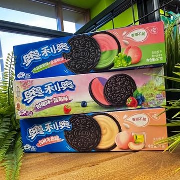 Печенье OREO со вкусом персика и чая, 97 г (Китай)