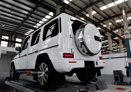 Выхлопная система с заслонками для Mercedes-Benz BENZ G-CLASS W464 G350