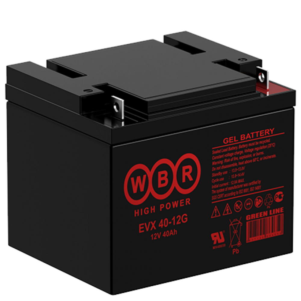 Тяговая аккумуляторная батарея WBR EVX40-12G