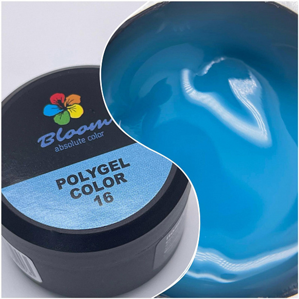POLY GEL (Полигель), баночка15 мл №16 Bloom