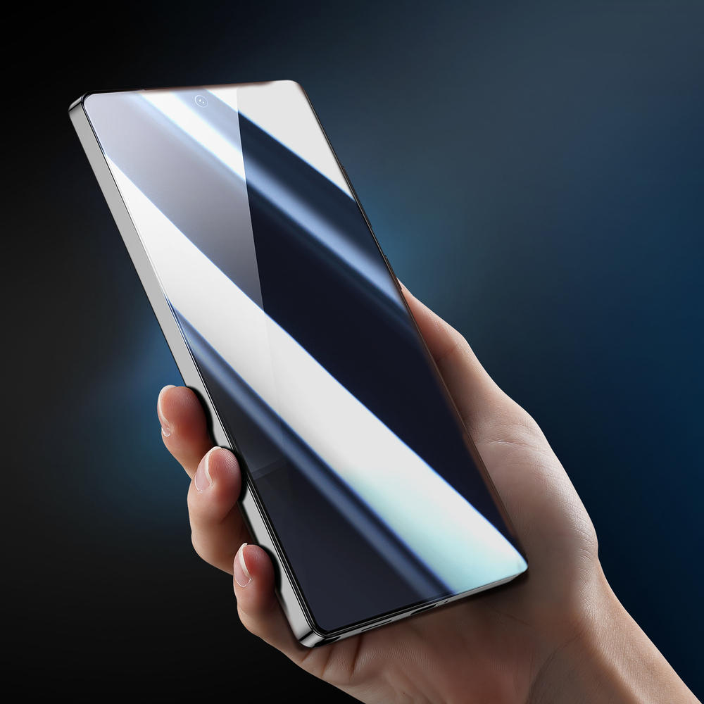 Стекло "Антишпион" от Dux Ducis для смартфона Samsung Galaxy S25 Ultra, серия PRIVACY-S Full Screen Glass