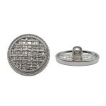 Пуговицы металл на ножке 32L=20 мм, Silver (серебристый), 10 шт, MP06
