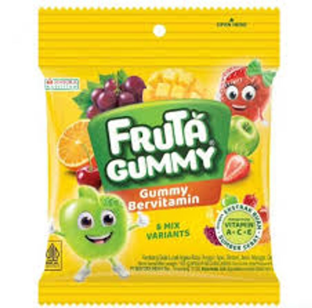 Жевательные конфеты Fruta Gummy, 25 г