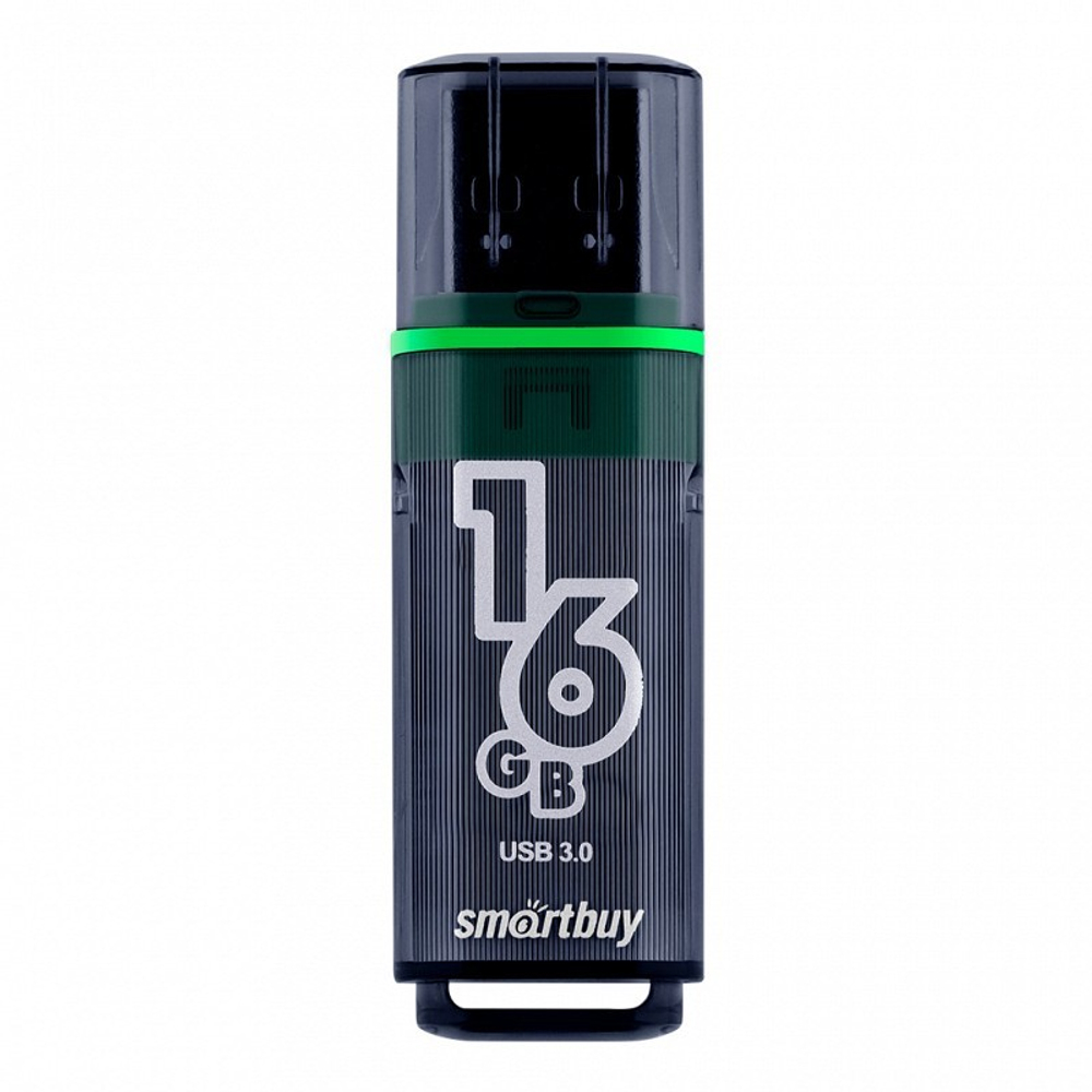 3.0 USB флеш накопитель Smartbuy 16GB Glossy Dark Grey (SB16GBGS-DG)