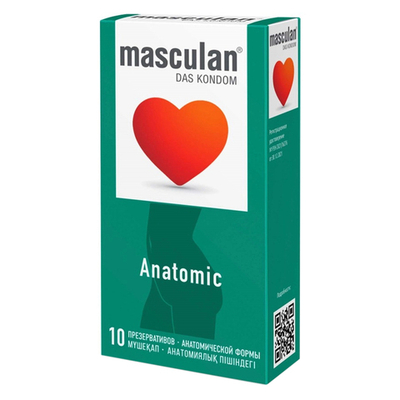 Анатомические презервативы Masculan Anatomic (10 шт)