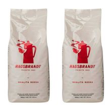 Кофе в зернах Hausbrandt Rossa 1000 г, 2 шт