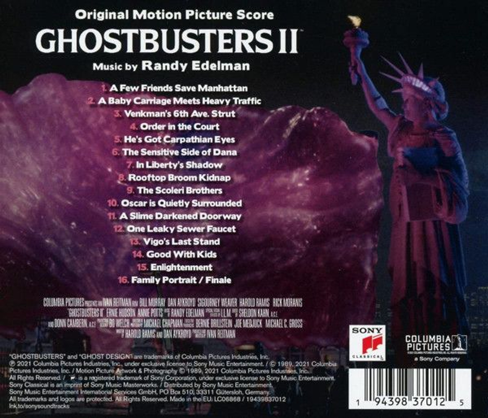 Randy Edelman — Ghostbusters Ii (CD)