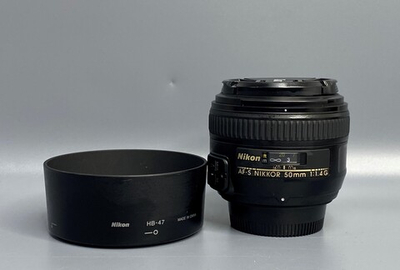 Nikon AF-S NIKKOR 50mm f/1.4G — налёт на линзе