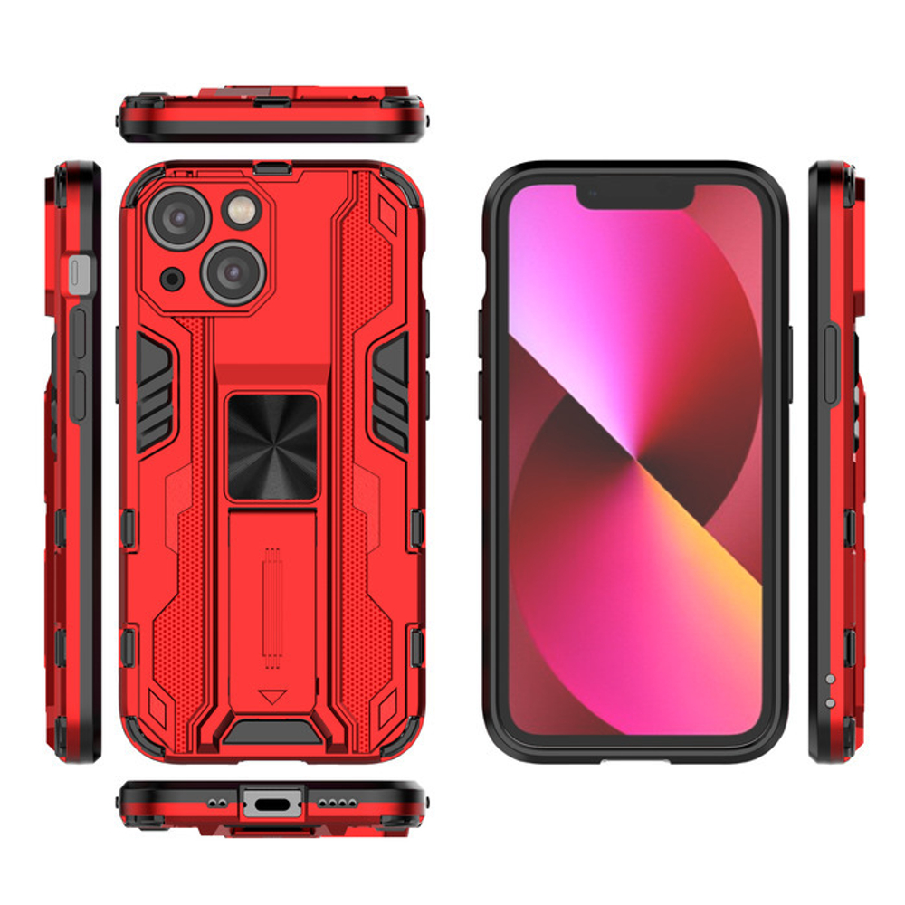 Противоударный чехол с подставкой Transformer для iPhone 13 Mini