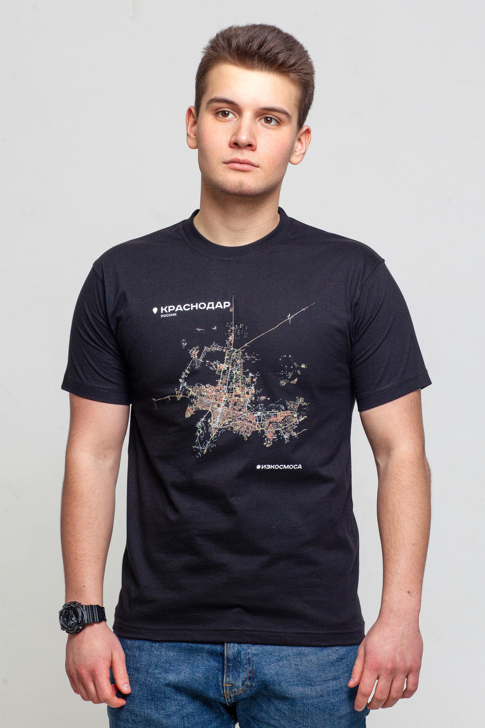 Футболка "Краснодар #ИЗКОСМОСА"