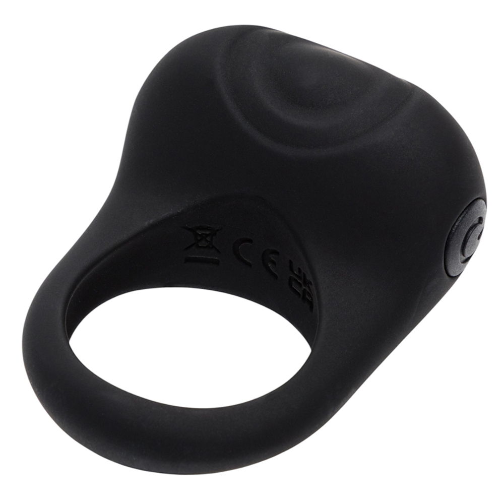 Черное эрекционное виброкольцо 3,2см Fifty Shades of Grey Sensation Rechargeable Vibrating Love Ring