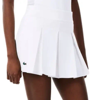 Теннисная юбка Lacoste Ultra Dry With Liner Tennis - white