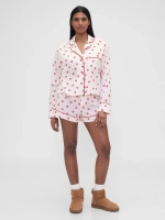 Gap × Summer Fridays — пижамная кофта из мягкого поплина - GAP