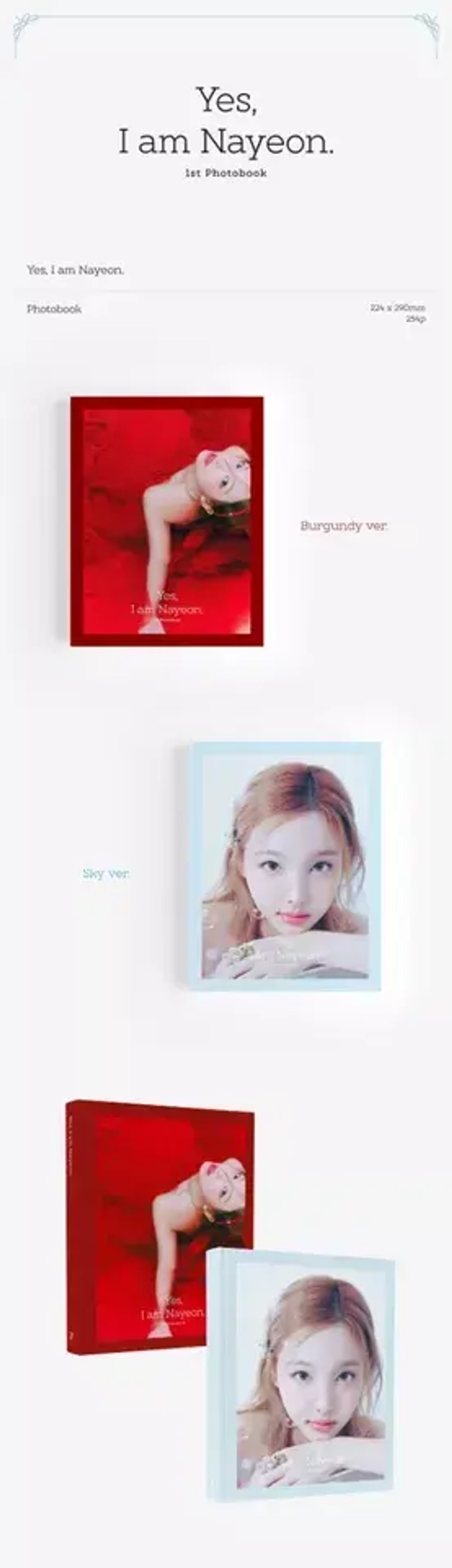 Фотобук NAYEON TWICE - Yes, I am Nayeon.