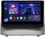 Магнитола для Ford Fiesta MK6 2012-2018 (голубой БК, рамка тип 1) - Teyes CC3 на Android 10, Быстрая, QLED, CarPlay, 4G SIM-слот
