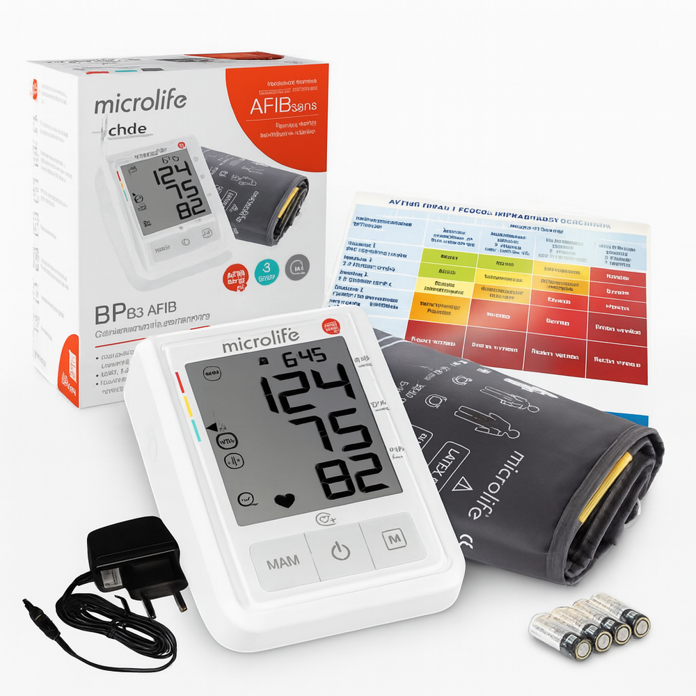 Тонометр Microlife BP B3 Afib автомат с адаптером (22-42 см)