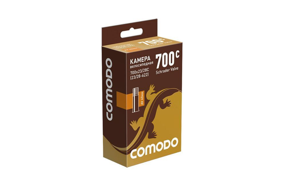 Камера COMODO 700 x 23/28C (23/28 - 622) FV48 мм бутиловая