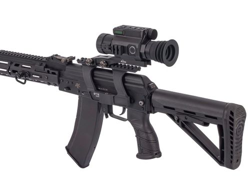 Тепловизионный прицел ATAK ET23-45 PRO x4.7/9.4/18.8/28.2/37.6, 384x288, ø45мм, обнаруж.1700м