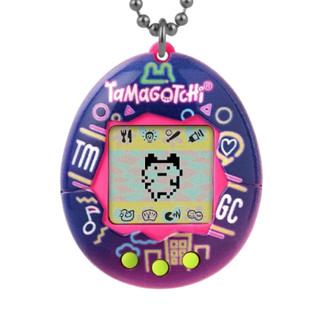 Интерактивная игрушка Тамагочи Tamagotchi Neon Lights (Gen 1)