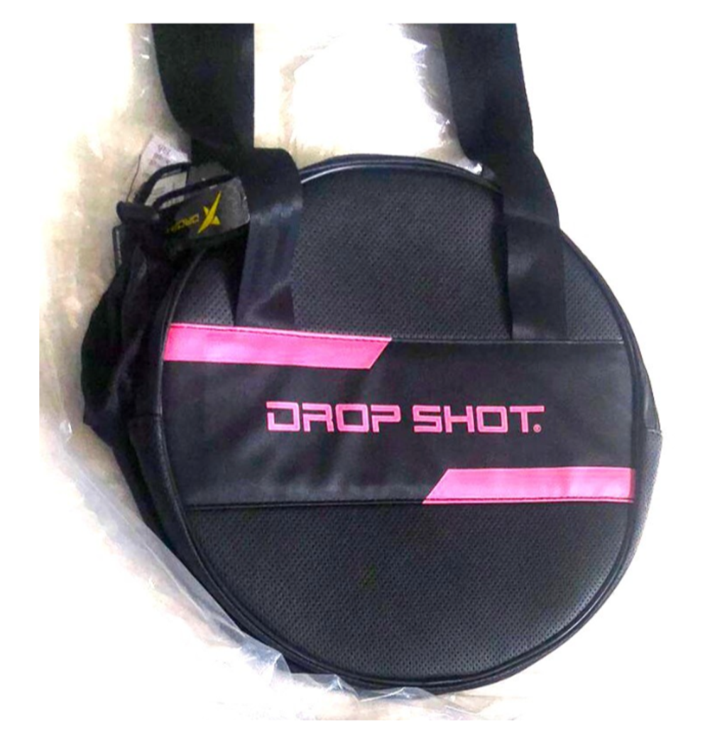 Элегантная сумочка Bassan круглая чёрная Drop Shot