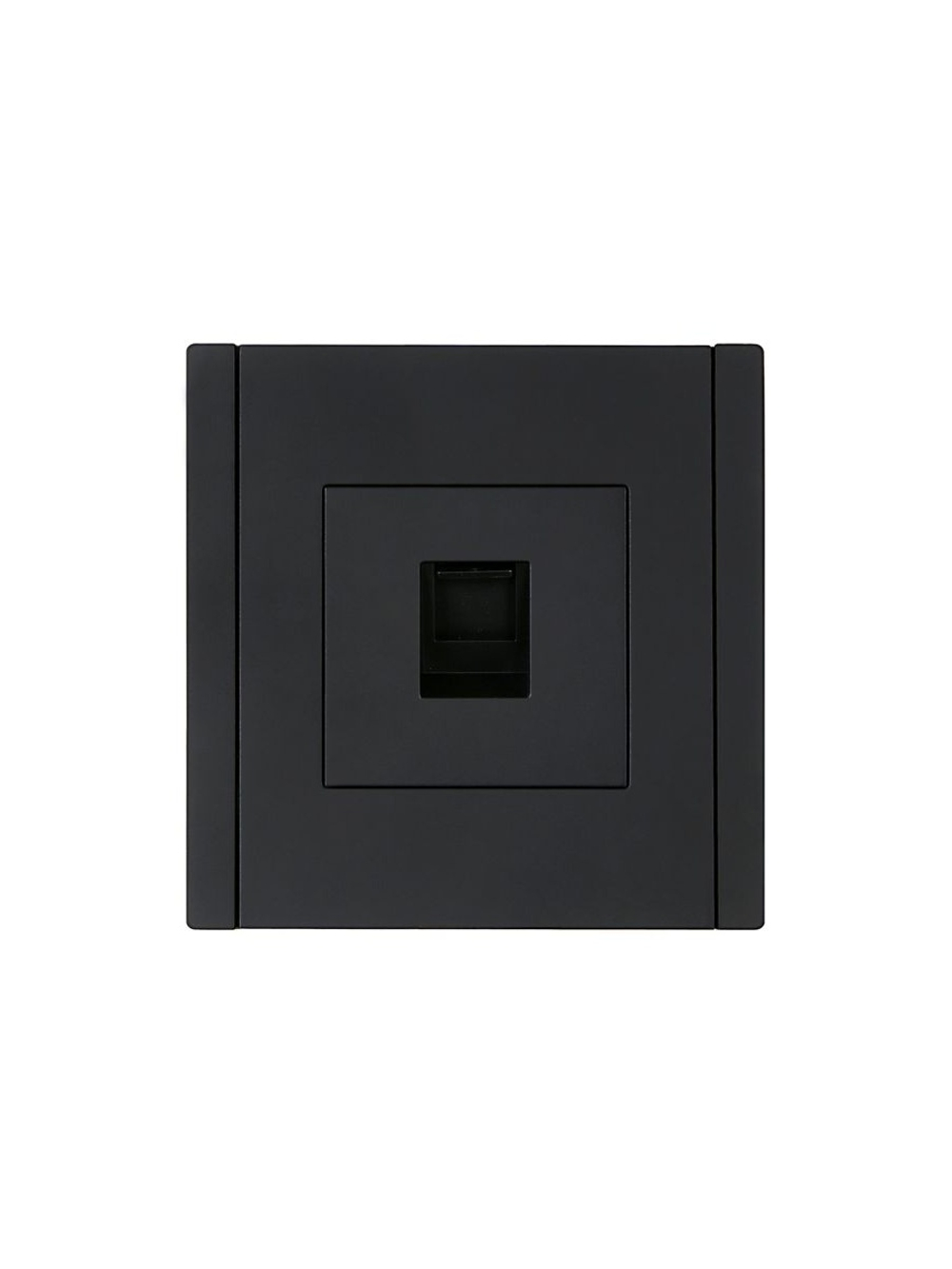 Розетка компьютерная RJ45 кат.5E FORTE&PIANO FP132 черн. IEK FP-K10-1-K02