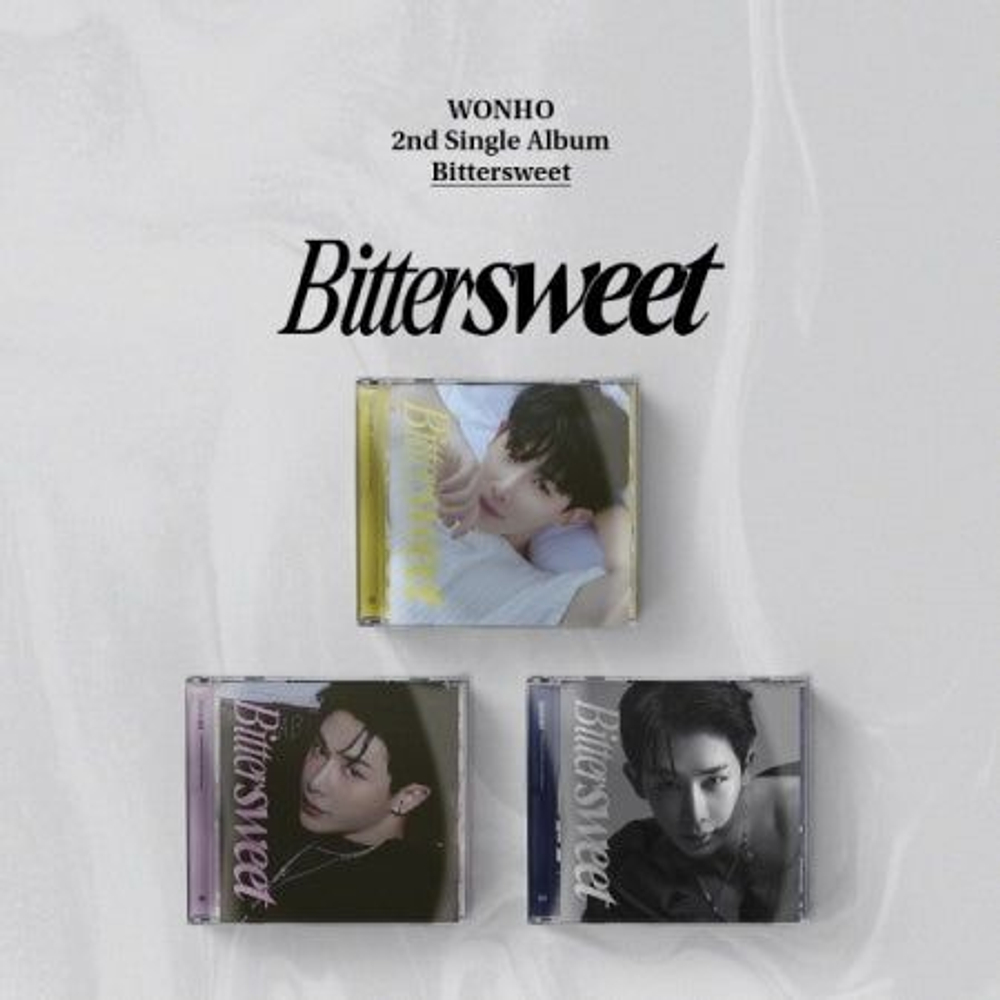 Альбом WONHO - Bittersweet 2nd Single Album Jewel Case 3 Version SET