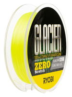 Шнур плетеный для рыбалки Ryobi GLACLER ZERO-120M yellow 0.3/d-0.092mm