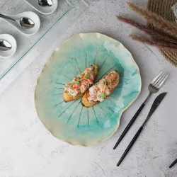 Блюдо для подачи 27,5*22,5 см h2,5 см Sea Blue Frutti di Mare P.L. [1]