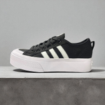 Adidas Nizza Platform • Black White