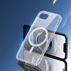 Усиленный прозрачный чехол с MagSafe от Dux Ducis для iPhone 16e и 17e, серия Clin Mag Series Case