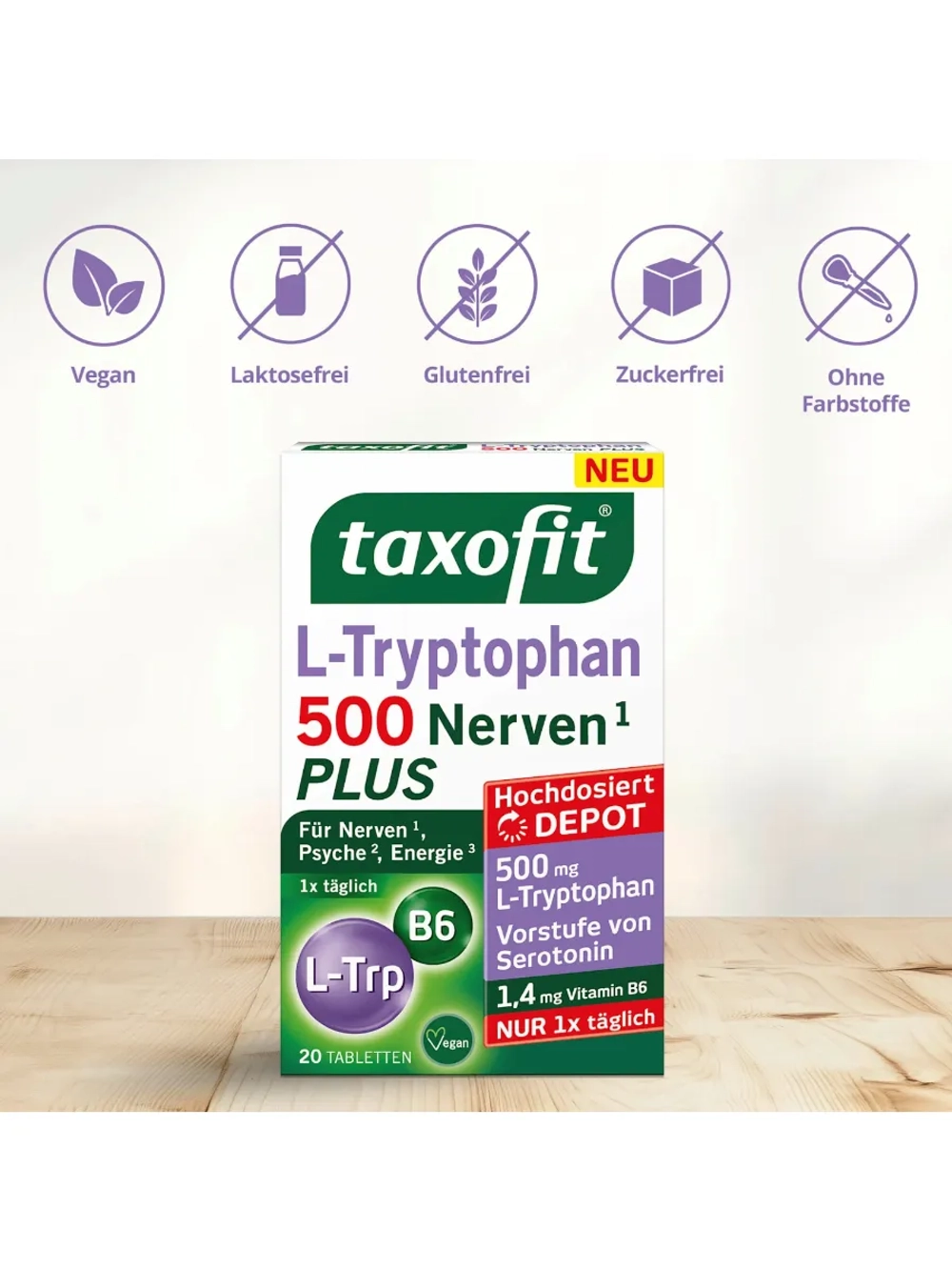 taxofit для спокойствия, настроения и сна, 20 шт., 16г.