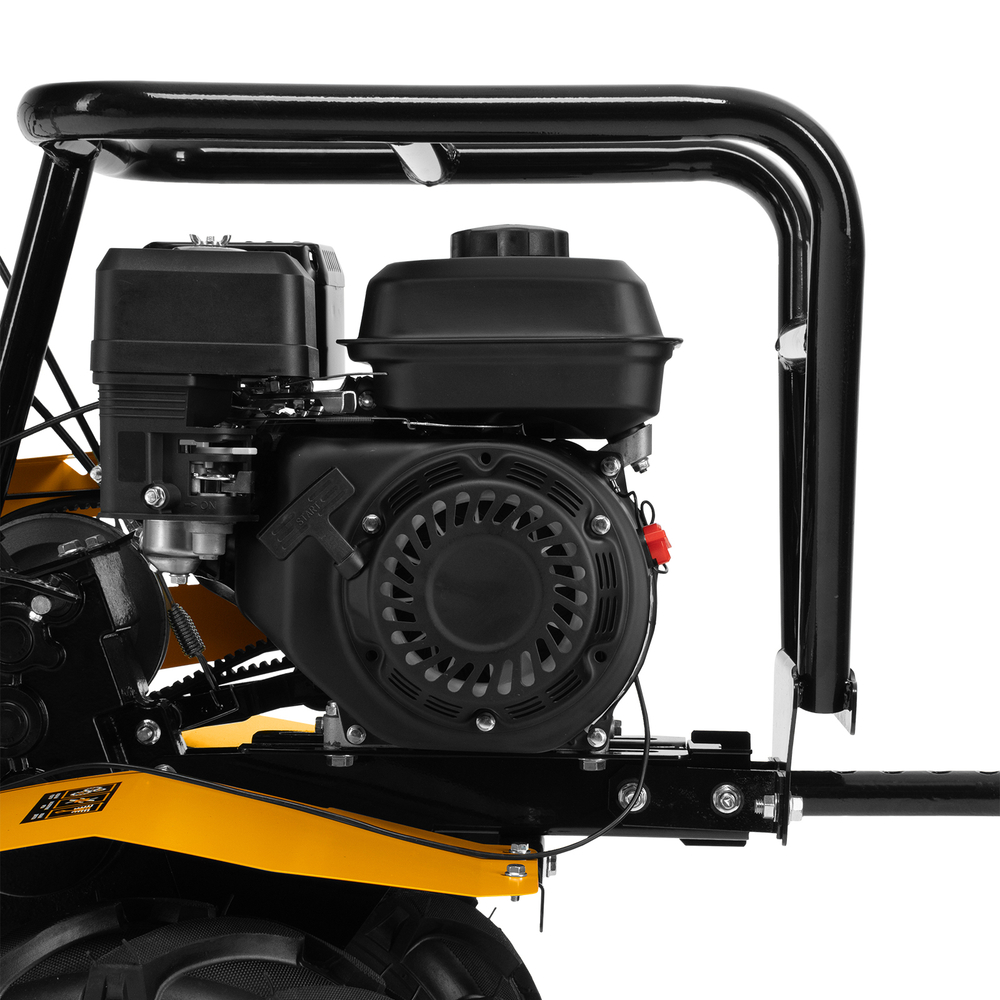 Мотоблок DPT-470S-PRO, 7 л.с., ремен.сцеп, фрез 3х4, ШОМ, передачи 4В/2Н